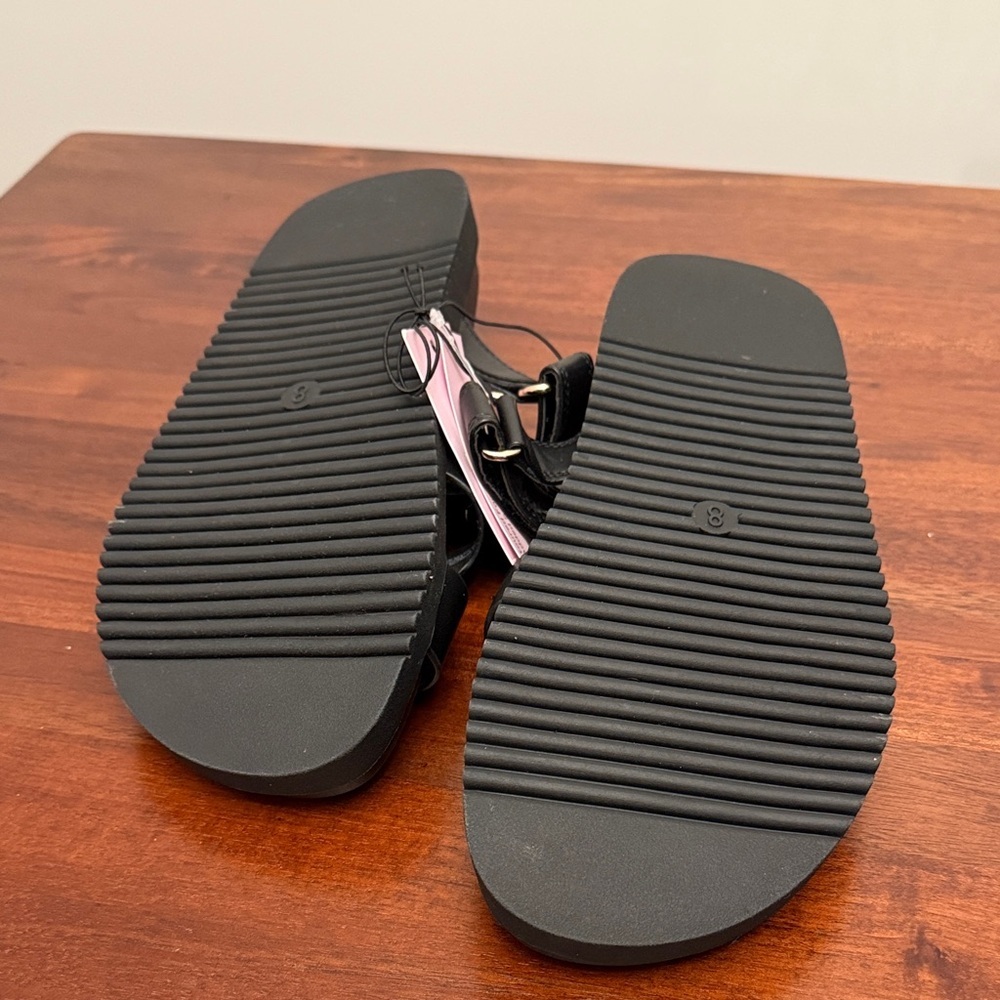 Wild Fable woman’s Hayley Black Sandals New Size 8 - Picture 4 of 5